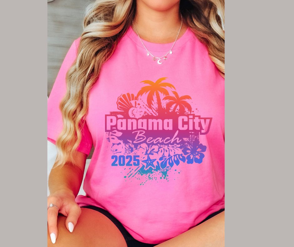 Adult Panama City Beach 2025 Tee