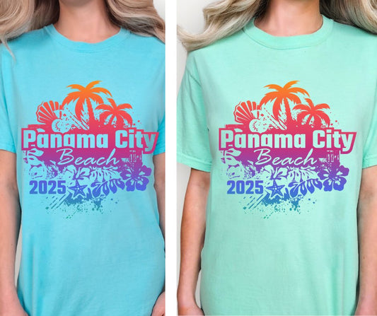 Adult Panama City Beach 2025 Tee