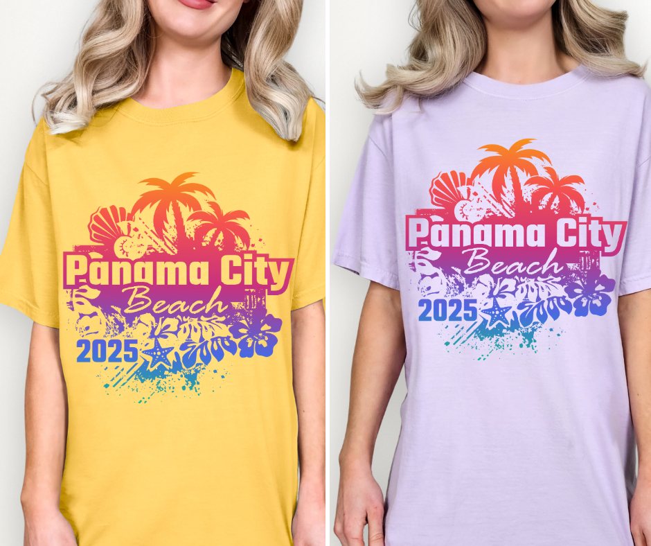 Adult Panama City Beach 2025 Tee