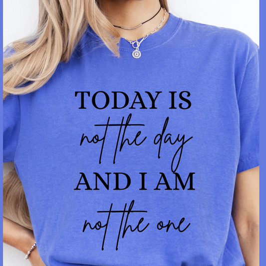 Today Is Not The Day