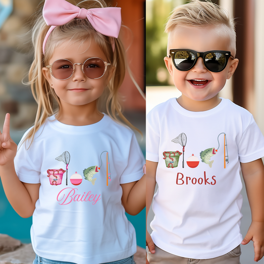 Fishing Personalized Tee