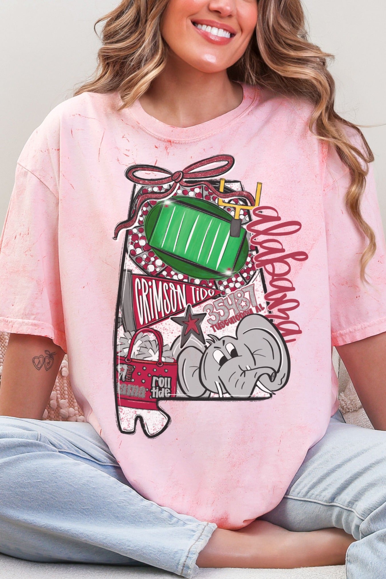 Alabama & Auburn Football- FRONT only