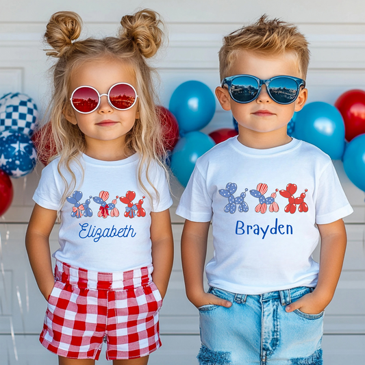 Patriotic Balloon Animal